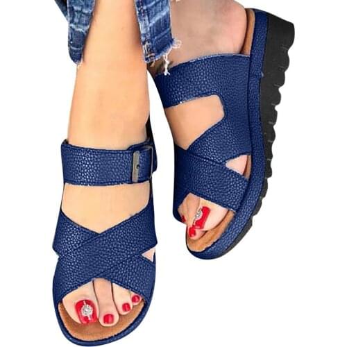 Summer Slippers Women Platform Slippers Beach Shoes Woman Travel Wedges Women Shoes Casual Large Size Shoes