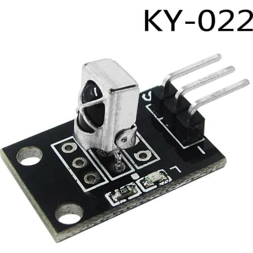 Smart Electronics 3pin KY-022 TL1838 VS1838B 1838 Universal IR Infrared Sensor Receiver Module Diy Starter Kit