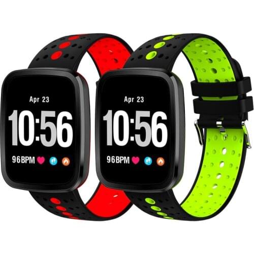 V6 Smart Watch Waterproof Bluetooth Smartwatch Mult Sport Modes Heart Rate Monitor GPS Wrist Smart Watch For Android iOS