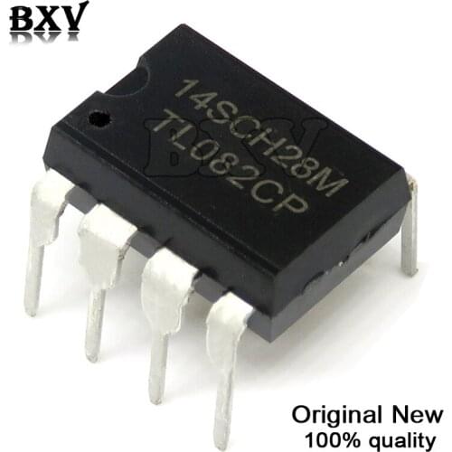 10pcs TL082 TL082CN TL082CP TL082C TL082 DIP new and original IC In Stock