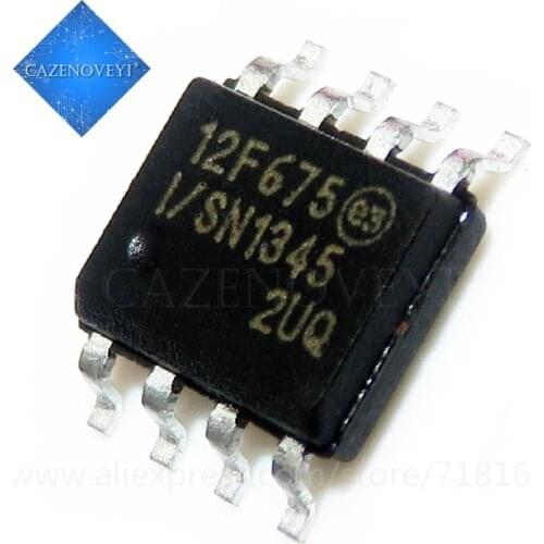 2pcs/lot PIC12F675-I/SN 12F675 SOP-8 In Stock