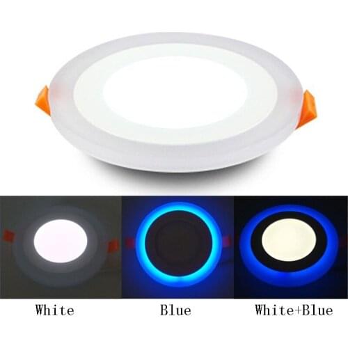3 Models 6W-24W Round/Square Hidden Mounted LED panel light LED indoor Ceiling down lamp kitchen AC 85-265V+Driver