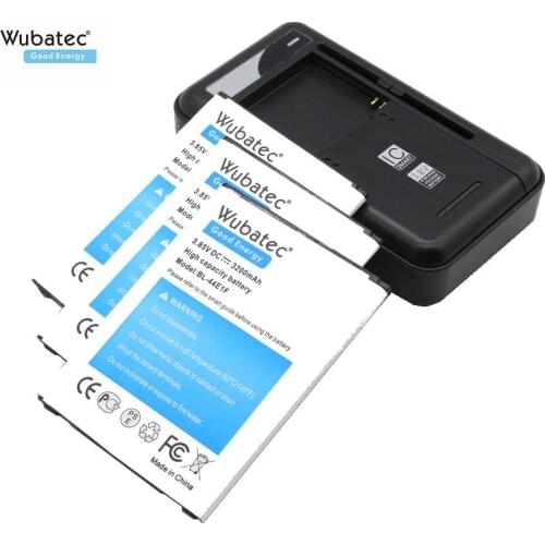 3x 3200mAh BL-44E1F Replacement Battery + Universal Charger For LG V20 LS997 F800 VS995 US996 H990 H990DS H910 H918 Batteries