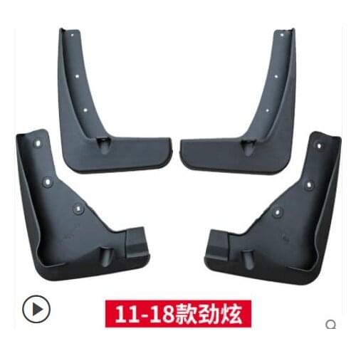4Pcs Car Front Rear Splash Guards Mud Flaps Mudguards Fender Flares for Mitsubishi ASX 2011- 2018 2020