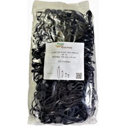 Anchor rubber bound n ° 10 EPDM rubber. 250 PCs
