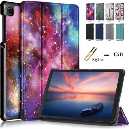 For Samsung Galaxy Tab A7 lite 8.7 SM-T220 SM-T225 Tablet Case Tri-Fold Hard PC Back cover tab a7 Lite 2021 Magnetic Case Funda