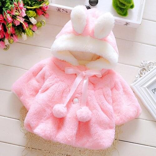 Bodysuit for Newborns Baby Infant Girls Fall Winter Hooded Coat Cloak Jacket Thick Warm Clothes детские вещи Kids 12 18 Month