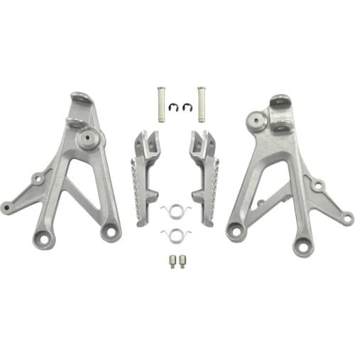 For Honda CBR600 F4 1999 2000 CBR 600 99 00 Motorcycle Front Passenger Foot Pegs Foot rest With Brackets NEW