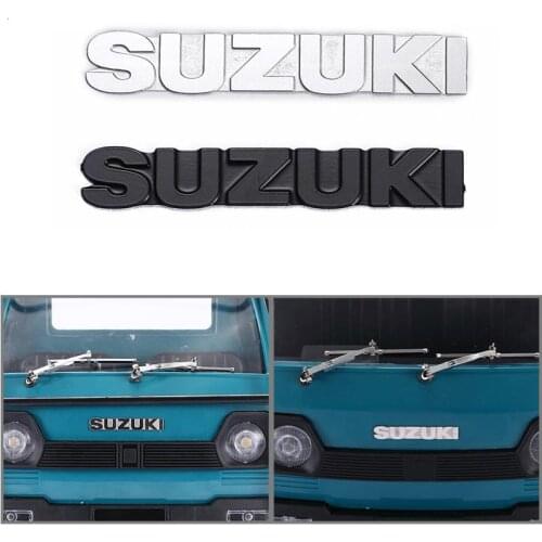 WPL-D12 1/10 SUZUKI CARRY RC minivan truck Front badge toy