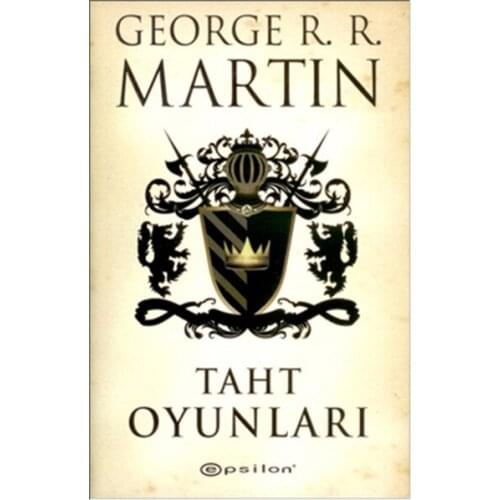 Games of throne George R. R. Martin Epsilon Publishing House Bestseller Sequence (TURKISH)