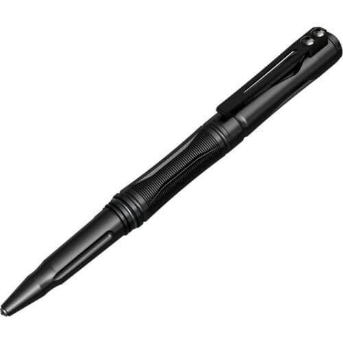 NITECORE NTP21 Multi-functional Tactical Pen Lightweight Glass breaker Self-Defense Pen Aluminum Alloy Body Stainless Steel Clip