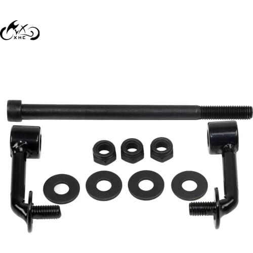 Motorcycle 2" Black Iron Gas Tank Lift Risers Kit Fit For Harley Sportster Models 95-UP XL883 1200