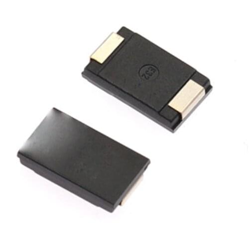 New Original 300PCS/lot 6TPE470MAZU 470UF 6V 470-6 470 6 6.3V SMD Tantalum Capacitor Polymer Type D black 7343