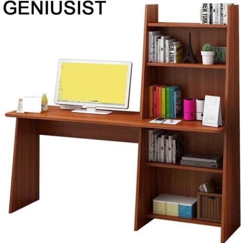 Escritorio Mueble Schreibtisch Office Bed Pliante Tafelkleed Notebook Bedside Mesa Desk Laptop Stand Tablo Table With Bookcase