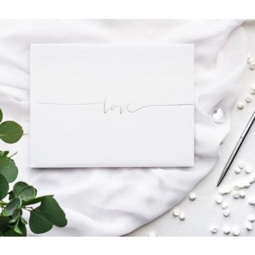 Custom Wedding Guest Book Alternatives Love Signature Wedding Guestbook Check in Book Engagement Keepsake Book Photo Album