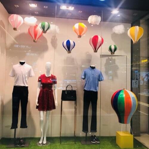 Wedding centerpieces christmas decorations for home mermaid party supplies Hot air balloon charm Indoor shop window decoration