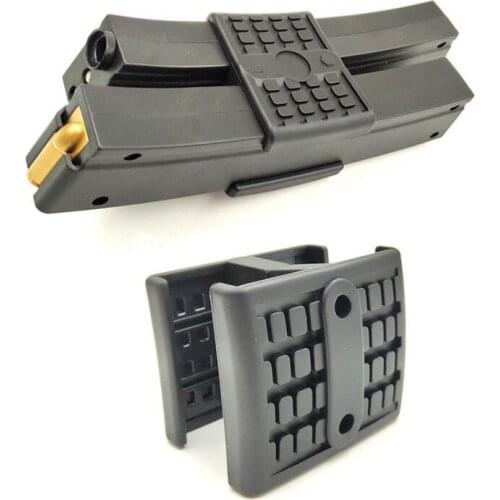 Tactical Military Double Magazine Coupler Clamp for MP5 Rifle Airsoft Mag Parallel Clamp Parallel Connector Hunting Accessories