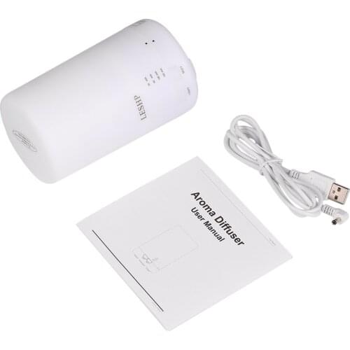 LESHP Air Aroma Diffuser Ultrasonic Humidifier Oil Cool Mist Humidifier Purifier Colorful LED Lights 70ml Water Capacity