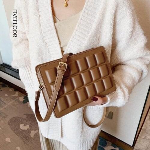 Women Oblique Satchel Square Solid Color Cross Body Bags for Women 2021 New Plaid Design Shoulder Bags Female Handbag and Purse