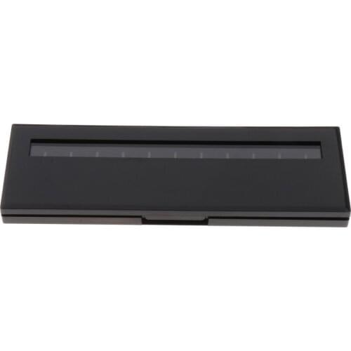 12 Grids Empty Eyeshadow Case Lipstick Eyeshadow Pigment Palette Refillable