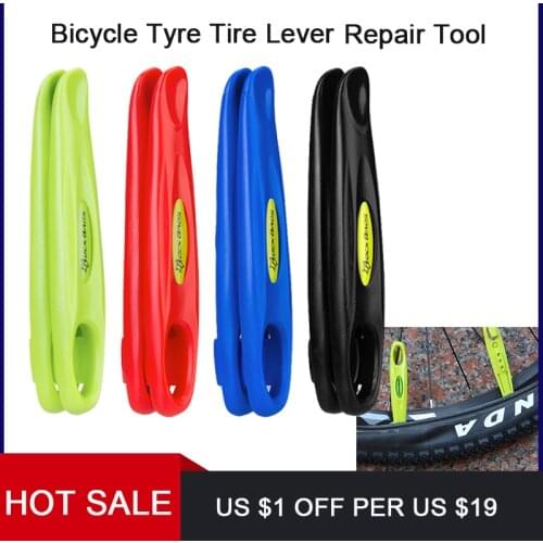2/1PCS Bicycle Tyre Tire Lever Ultralight Wheel Repair Tool MTB Mountain Bike Road Tire Spoon Cycling Opener Breaker Accessories