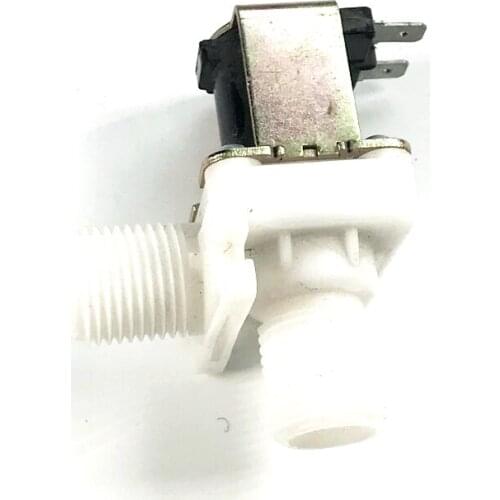 1/2"BSPP 2Way Solar Nylon Plastic 90 Degree Solenoid Valve 12/24/220V Normal Closed