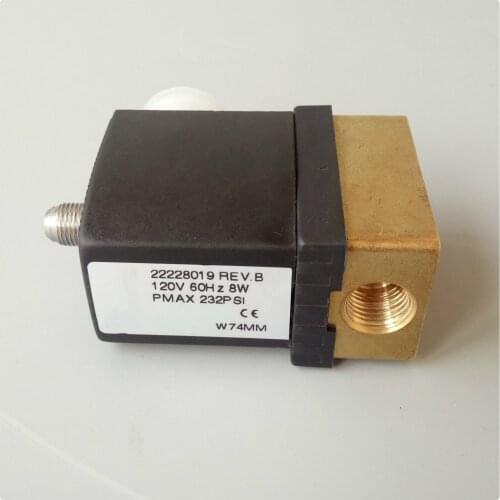 22228019 Loading Solenoid Valve for Ingersoll Rand Screw Air Compressor Parts 120V 60HZ 232PSI 1SV