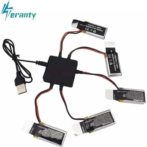 3.7V 350mah LiPo Battery and charger For UDIRC D33 U12S Remote control probe accessories for RC helicopter spare parts