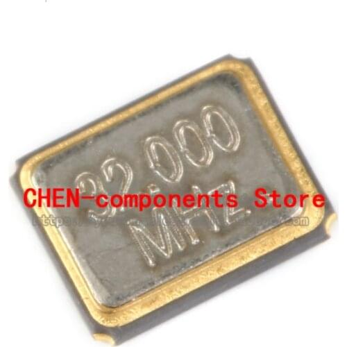 5pcs 3225 SMD passive crystal oscillator 32MHz 20ppm 12pF