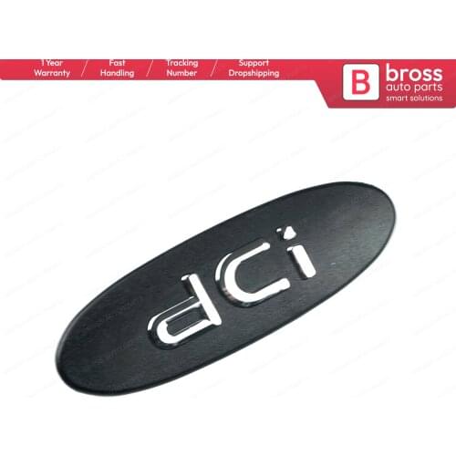 Bross BSP572Black dci Badge Monogram Emblem for Renault Clio MK2 1998-2000 Kangoo 1997-2002 OEM:82 00 083 505 / 8200083505