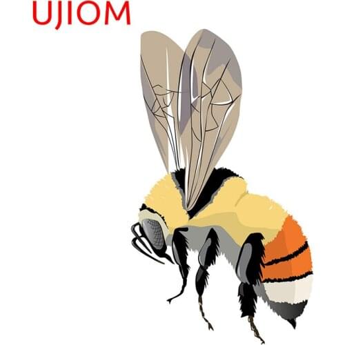UJIOM Bumble-bee Childrens Bedroom Decoration Decals Decoracion Para Sala Living Room Decoration Wall Stickers Mural Art