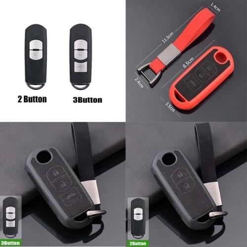 DNHFC For Mazda 3 6 CX-3 CX-5 CX-8 CX-9 2011-2020 Car Key Case Car Accessories Car-styling