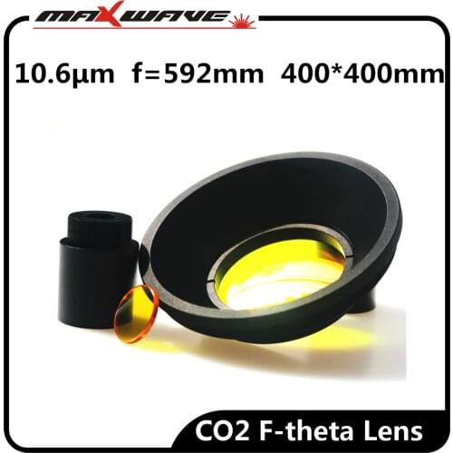 400x400mm working size 10.6μm F-theta Lens Field Lens CO2 Optical Laser Marking Focus lens