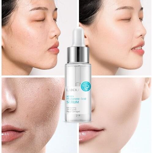 Hyaluronic Acid Moisturizing Face Essence Repair Skin Anti-Aging Wrinkle Facial Serum Shrink Pores Skin Beauty Care Solution