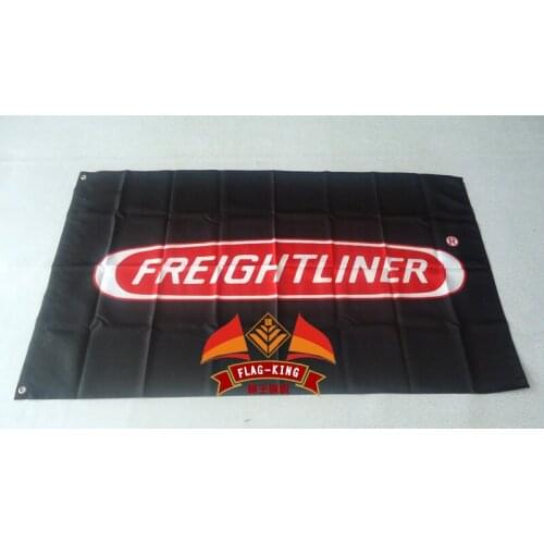 Freightliner car racing flag,90*150CM polyester freightliner banner