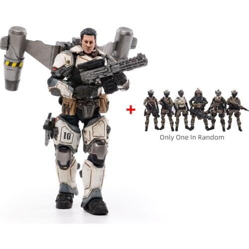 JoyToy 1/25 Action Character City Police Flying Soldier Anime Action Robot Model Collection Store Free Shipping