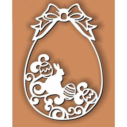 Egg Shape Metal Cutting Die DIY for Scrapbooking Decoration Crafts