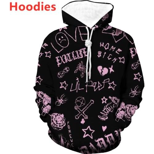 New boys/girls Love Lil.peep Fashion Men Women Tracksuits Crewneck Hoodies Plus size S-7XL harajuku man hoodies