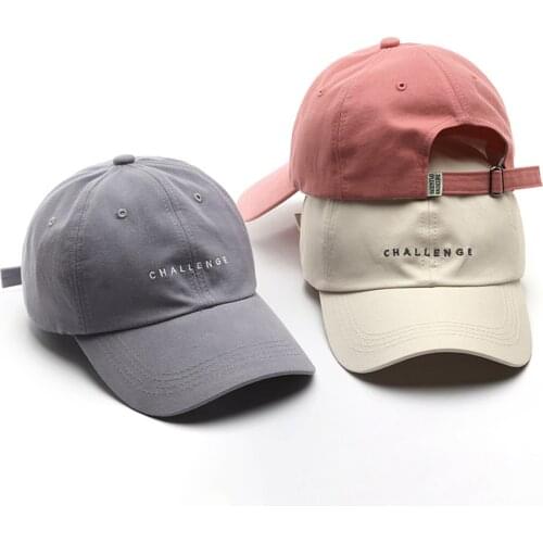 Newest Baseball Cap for Women and Men Summer Fashion Visors Cap Boys Girls Casual Snapback Hat CHALLENGE Hip Hop Hats