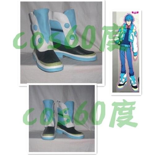Dramatical Murder (DMMD) Seragaki Aoba Ren Cosplay Shoes Boots S008