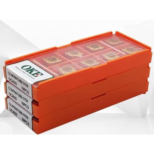 OKE CCMT09T304-OTM OC2025/CCMT09T308-OTM OC2025/CCMT09T304-OTM OC2125/CCMT09T308-OTM OC2125 CNC carbide inserts 10PCS/BOX