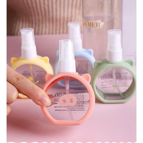 Portable Lovely Spray Bottle Fine Mist Toning Water Travel Small Spray Bottle Separated