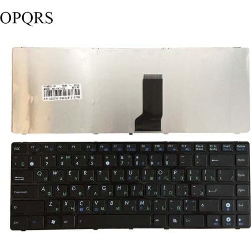 Russian Keyboard for ASUS N82 N82J N82JQ N82JG N82JV K42 A42F X44H X43 A42 A42D A42J K42D K42J A42J K42F U32 U35 U41 RU Black