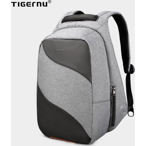 Tigernu Anti Theft USB Charging 15.6 Inch laptop Backpacks For Men Backpack School Bag Male Business Travel Waterproof Mochila