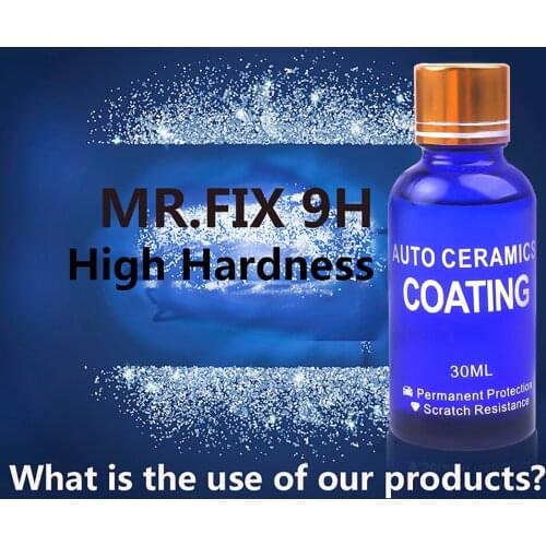 Car Polish Liquid 9H Ceramic Coat Anti-scratch Auto Detailing Glasscoat Super Hydrophobic Glass Coating Auto Paint Care