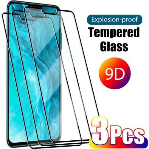 3 PCS 9D screen protector for Honor 30 20 10 10X 9 9X 8A Lite Pro tempered glass for Honor 30i 20e 10i 20i 8X 7X 9C 8C 9A X10 5G