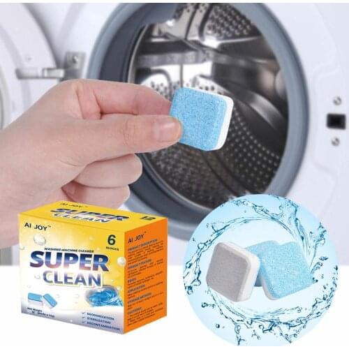 6/12/20/30pcs Tab Washing Machine Cleaner Washer Cleaning Detergent Effervescent Tablet dropshipping