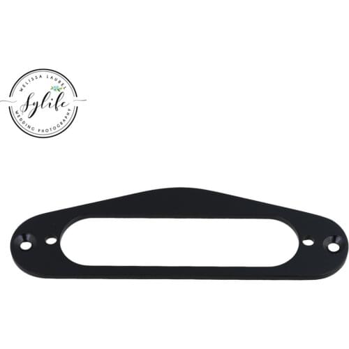 7x1.6cm Inner Black Single Coil Pickup Surround Plate Mounting Ring
