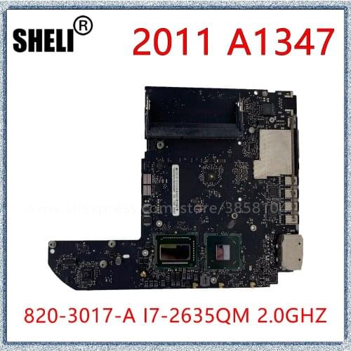 820-3017-A 2011 A1347 Motherboard For Mac Mini Logic Board With I7-2635QM 2.0GHZ 820-3017-A 631-1740