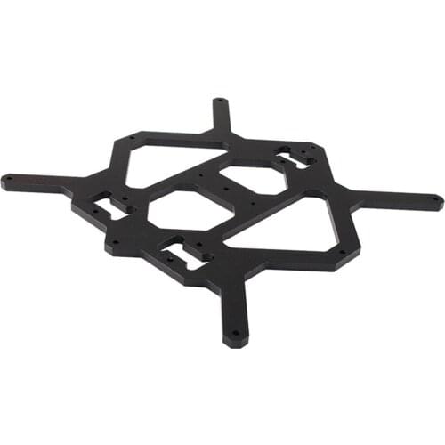 Aluminum 3D Printer Profile Y Carriage Z Bottom Plate With 3pcs U-bolts Holding LM8UU For Prusa Mini 3D Printer Parts